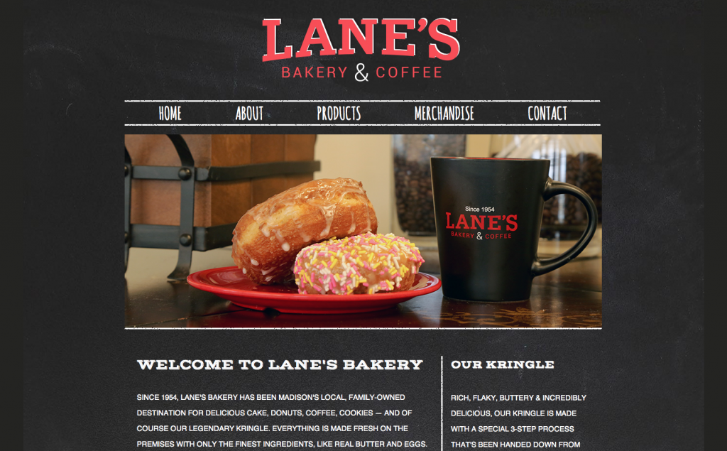 tingalls graphic design brandon eyes website tingalls graphic design lanes bakery website